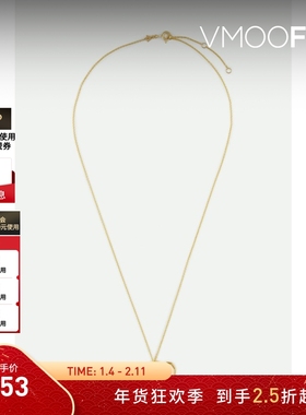 【新年礼物】ALIITA 女9K金钻石爱心缀饰项链配饰