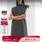 夏季 Lanvin 女印花混纺迷你连衣裙 38焕新周