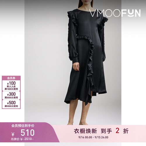 【折扣】REMAIN BIRGER CHRISTENSEN春夏女士连衣裙小黑裙