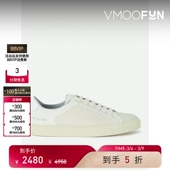 PROJECTS男士 COMMON 皮革织物棉质帆布运动鞋 38焕新周