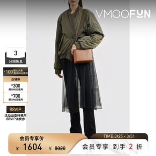 饰外套 女军绿色网纱装 ACT