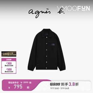 agnès b. 秋冬男SPORT b.春秋夹克外套休闲上衣
