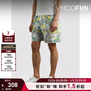 LIFE OBJECTS 男直筒印花泳裤 折扣