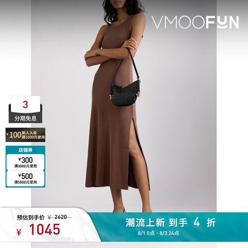 Citizens of Humanity 春夏女弹力露肩中长连衣裙