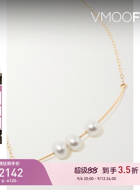 【礼物】Melissa Joy Manning 女14K金珍珠项链