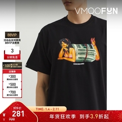 【折扣】ICECREAM 夏季男品牌标志印花棉质打底衫T恤