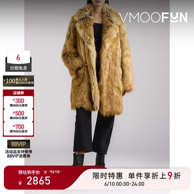 【限时折上9折】RECTO 女秋冬皮草外套
