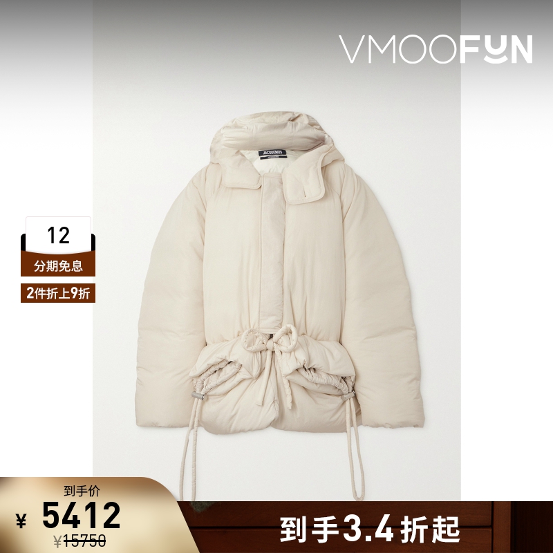 【折扣】Jacquemus 女士大廓形软壳面料连帽外套