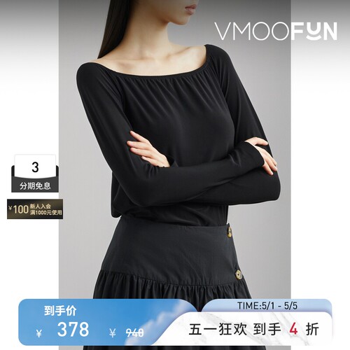 Norma Kamali夏季女缩褶弹力平纹布上衣 - 封面