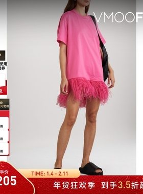 【折扣】Marques' Almeida春夏女士平纹布T恤