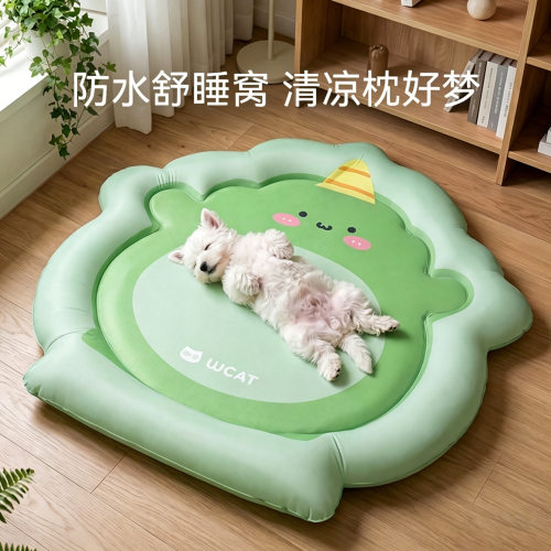 夏季降暑宠物卡通冰垫狗狗猫咪冰窝冰垫子凉席凉垫子中小型犬狗窝