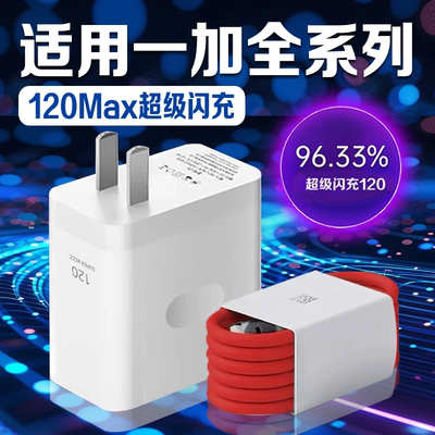 适用一加系列120超级闪充充电器