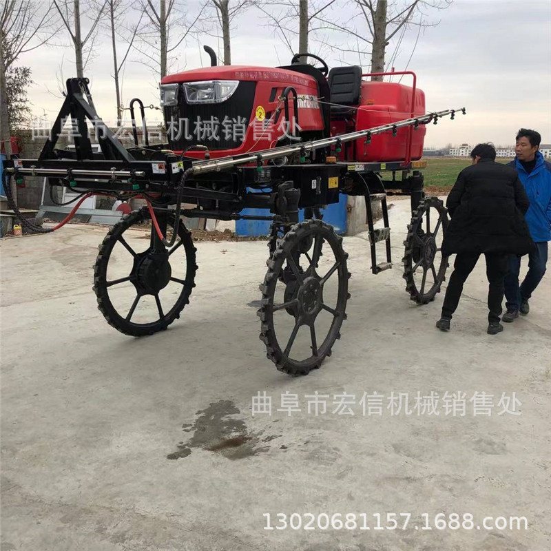 18马力四驱自式打机 数字键盘操作打机 水稻麦田撒肥打机