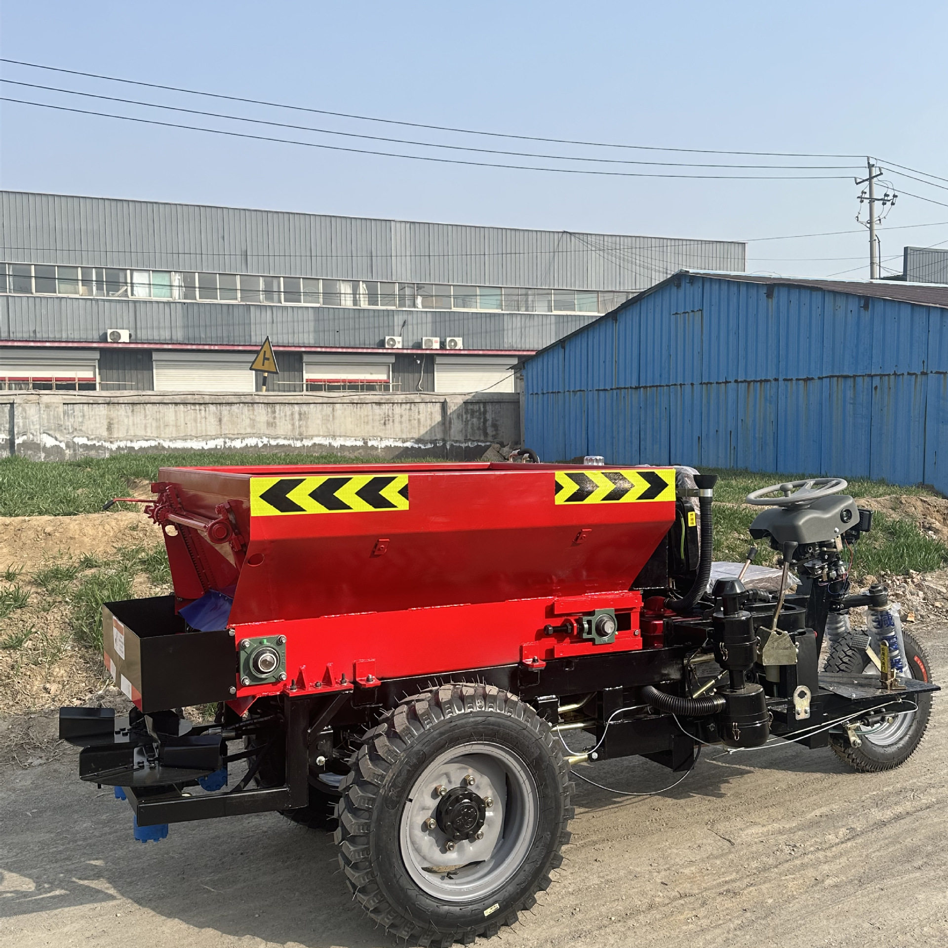 三轮撒粪车全自动扬粪车 大棚果园撒粪机有机肥抛粪车,五金/工具,其他专用车,淘宝优惠券,粉丝福利购,淘宝优惠卷