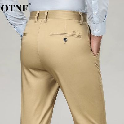 高端休闲裤男士2025年春夏季