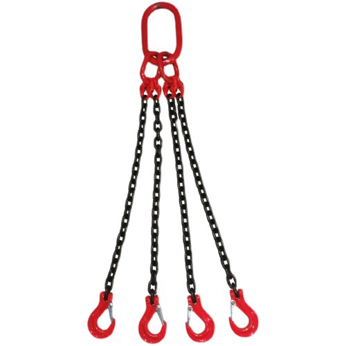 双链吊勾起重吊链吊具锰钢链条吊索具行车挂钩挂环四链四腿双腿钩
