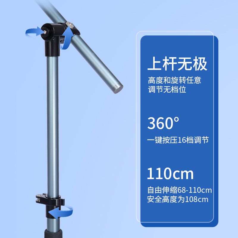 新型2024新款钓鱼伞双层遮阳专业双弯拐杖黑胶防晒防暴雨大渔钓伞