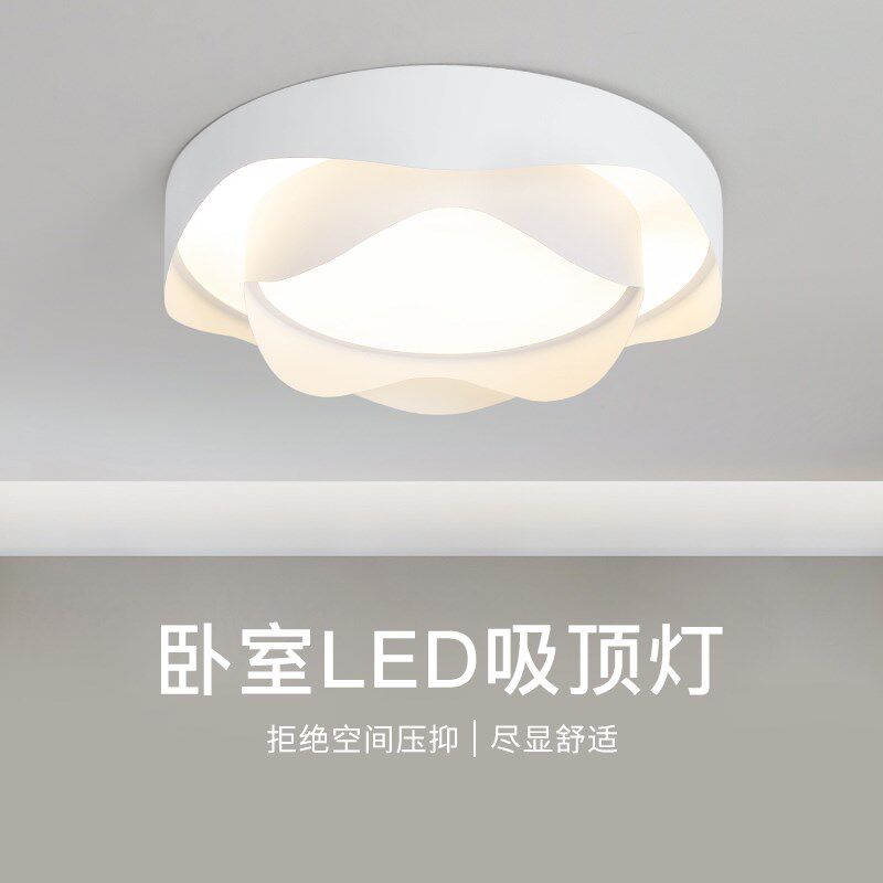 2024新款异形LED吸顶灯现代简约主卧室房间餐厅创意个性艺术灯具