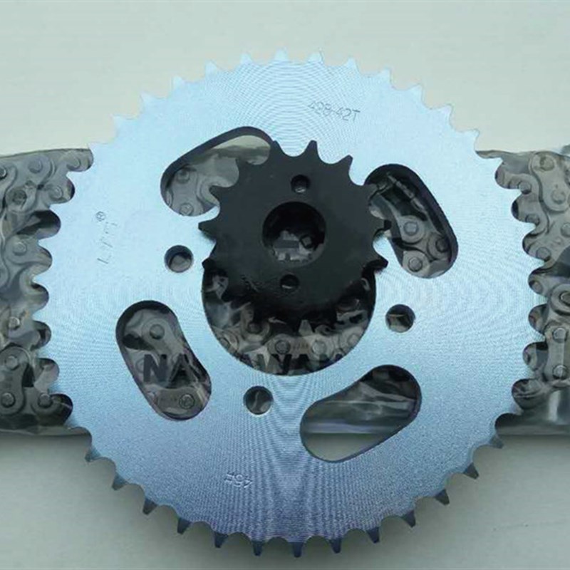 适用于 摩托车配件DA150 HJ150-7/8 HJ125-19/20套链盘链条牙盘
