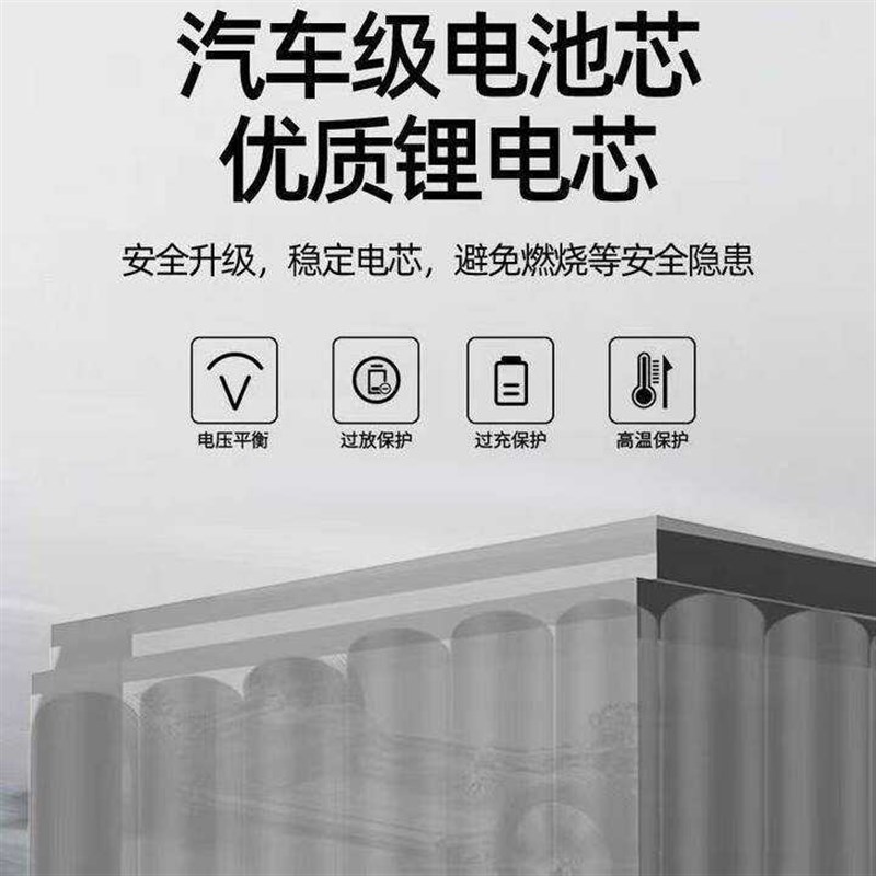 充电式大容量锂电池电动喷雾器家用抽水泵锂电池12V/24V