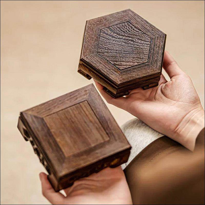 桌面花架多肉专用兰花盆托 托架竹子窗台飘窗小办公桌工位绿植置