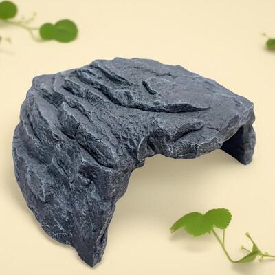 特大号乌龟躲避屋爬宠饲养箱陆龟躲避屋窝洞穴造景乌龟晒台山洞
