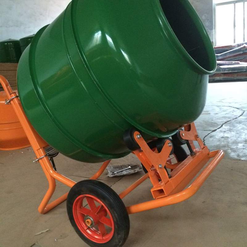 手推混凝土搅拌机桶 160L小型家用桶型搅拌机 圆桶水泥砂浆搅拌机