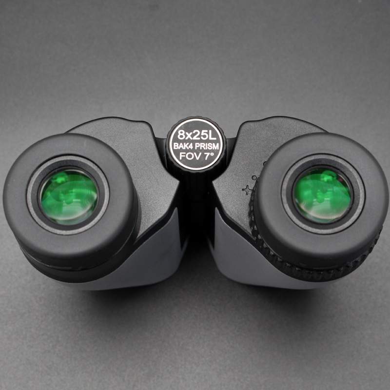 圣途彩虹8X25L反保罗换头三代演唱会话剧袖珍旅游户外双筒望远镜