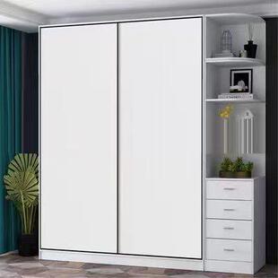 简约衣柜移门定制衣柜门推拉门订做实木衣柜门定做纯白色柜门