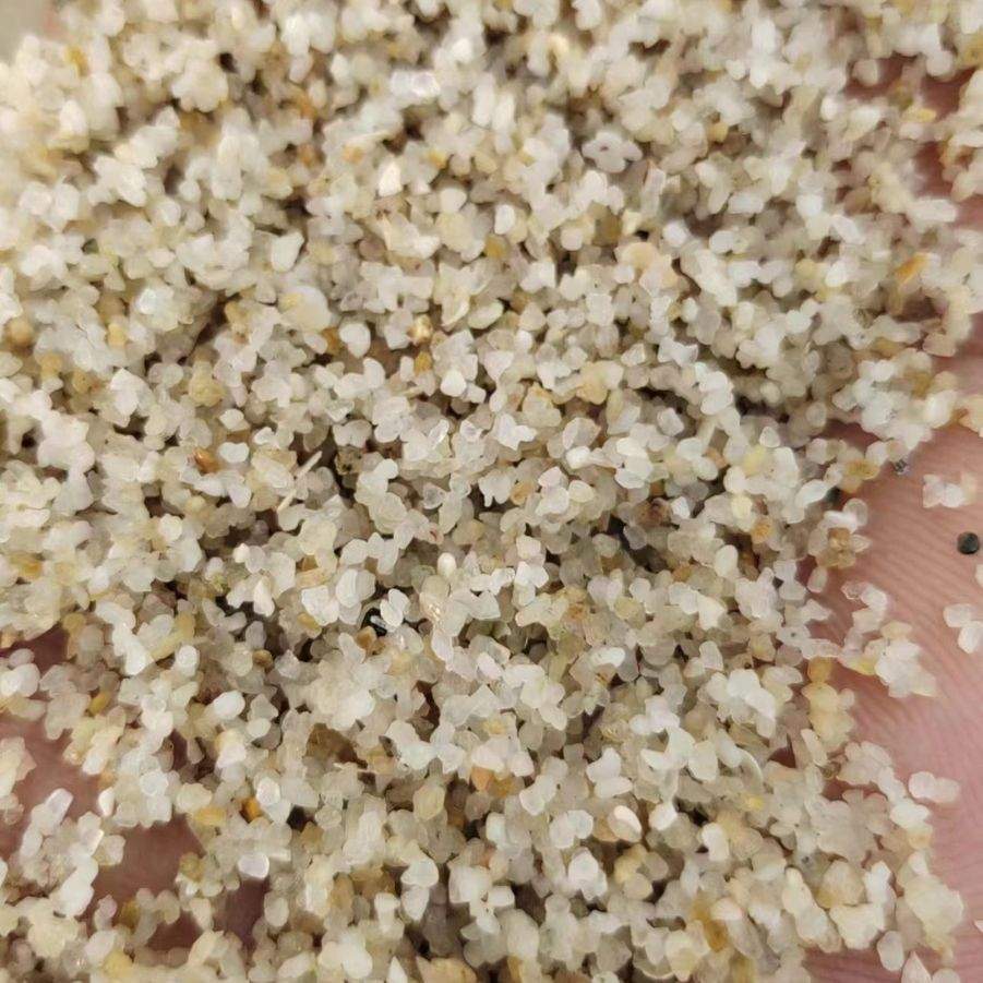 天然海沙滤料废水过滤处理 海砂铸造石英硅砂中细河沙黄沙滤料