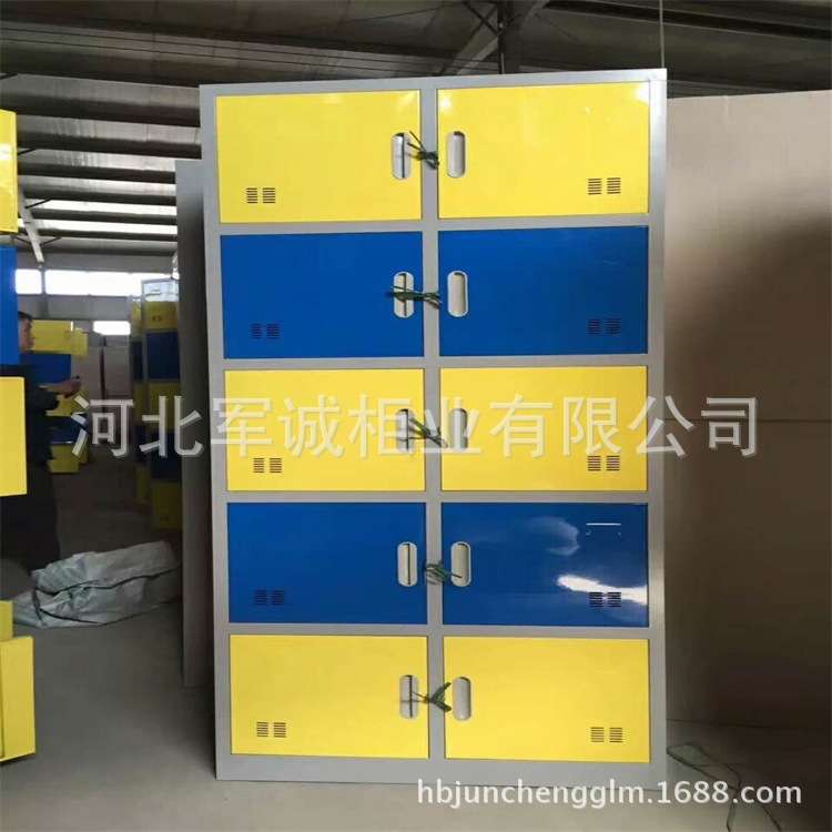 10门18门更衣柜健身房洗浴超市储物铁皮寄存柜学生员工宿舍更衣柜