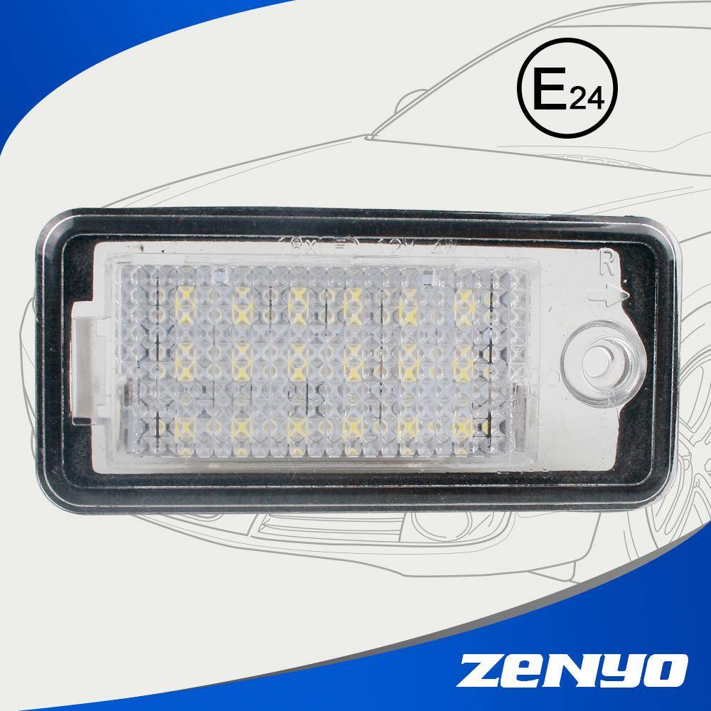 正洋A3A4S4A6A8S8LED牌照灯解码无报警原装位替换总成