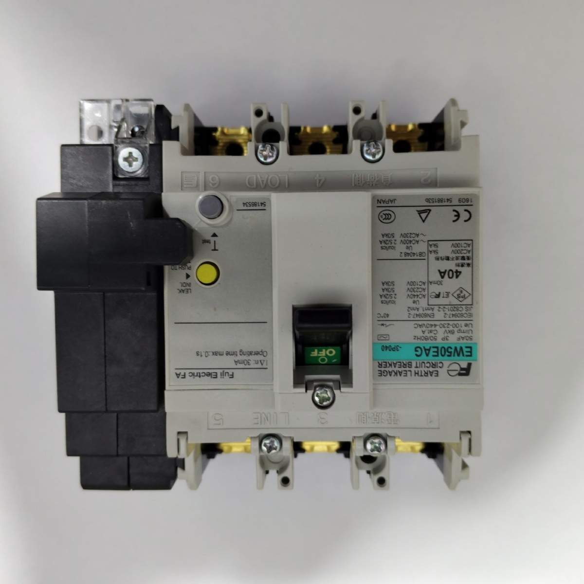 EW50EAG FA富士漏电EW32EAG  FA外置脱扣器 EW63EAG EW100EAG FA