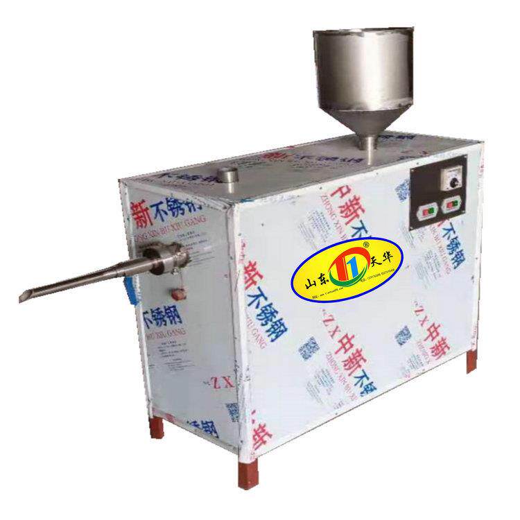 山西荞麦碗团机，水浴自熟米凉糕机碗装凉粉机系统应用