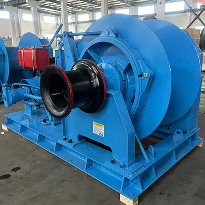 柴动液压绞55KN柴动车厂家加工55K船动用装牵引设安备5N5KN柴液压