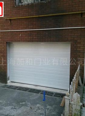 墅车板库电动翻铝合金车门库门白色方格别隔音电动卷帘门卷闸门