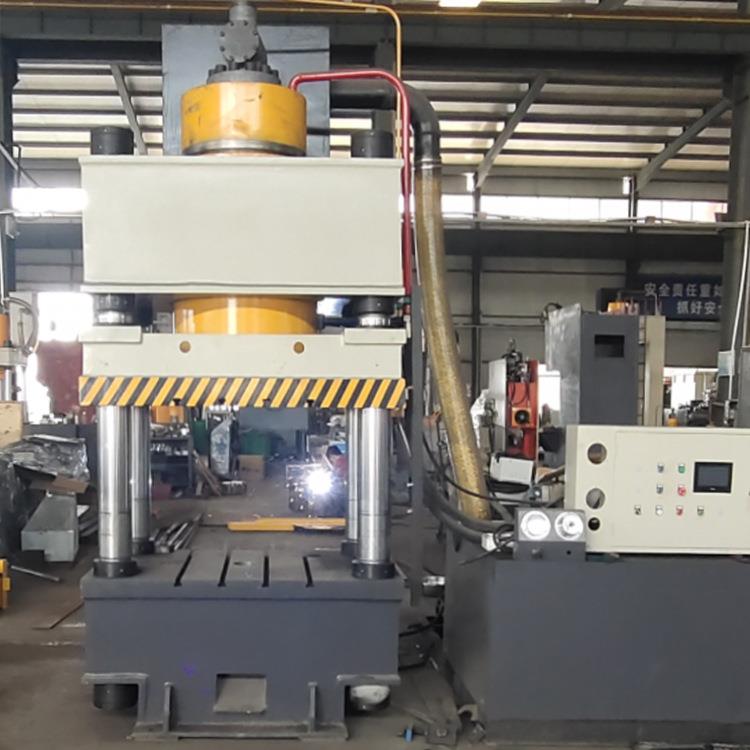 威力重3工冶铁屑铁粉末成型液压机 60吨铁屑压饼成型油YW32-630粉