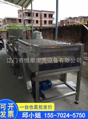 自泰直供自动生恒产线91010 清动洗机 气泡涡流洗菜机