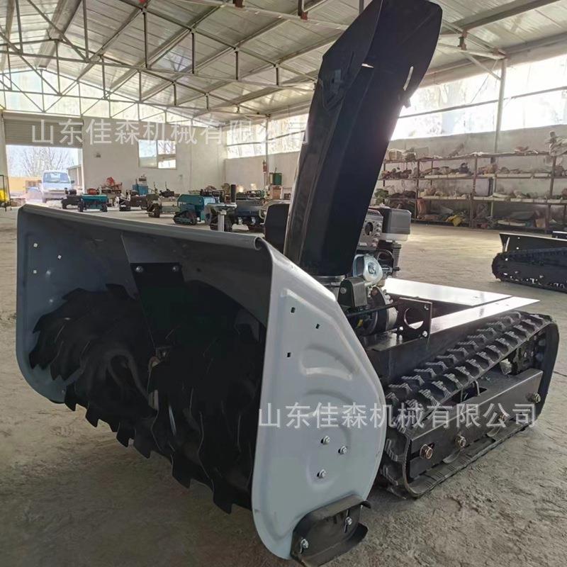 首款油电混动智能遥控区履扫机 雪小学校除雪自走IBL式遥控带抛雪