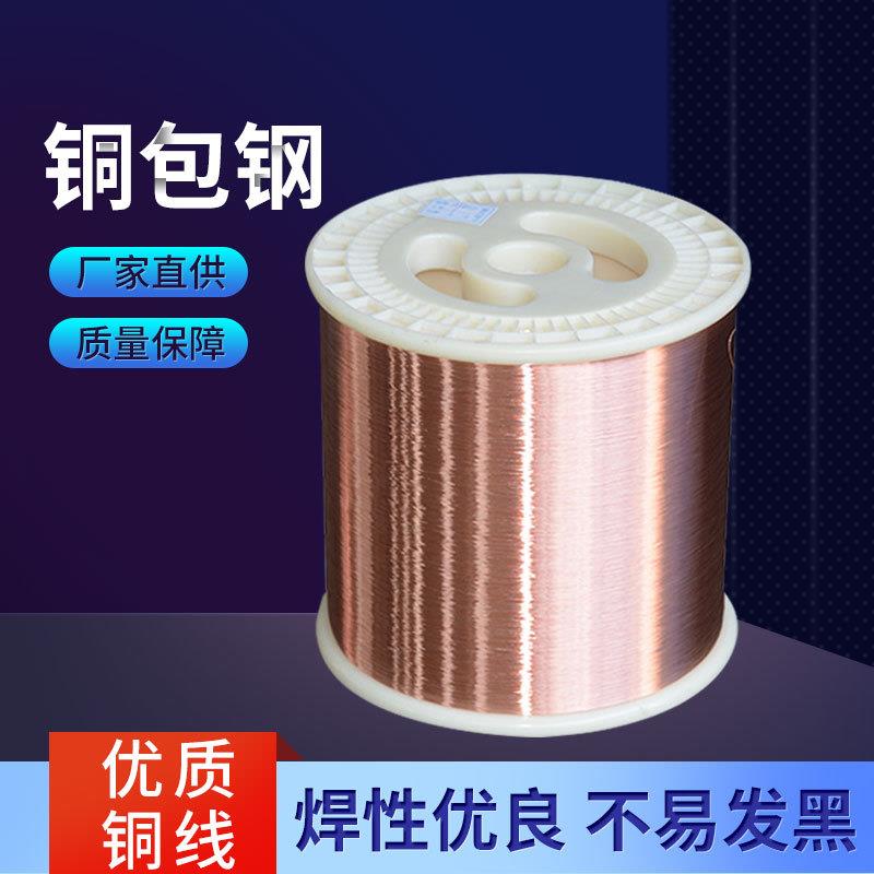 源头工厂现货直发铜包钢0.08-4.0mm单丝及绞线 量大从优