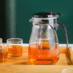 日本进口精工可拆洗飘逸杯泡茶壶沏茶杯过滤耐热玻璃冲茶器家用