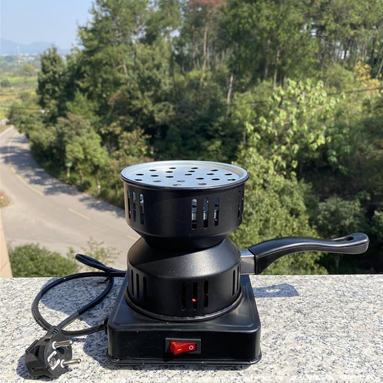 水烟点碳炉椰碳方块碳烧炭炉便携式电炭炉取暖烤炉charcoal stove