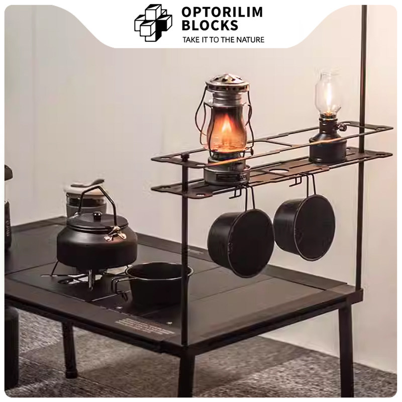 户外露营野餐烧烤置物架