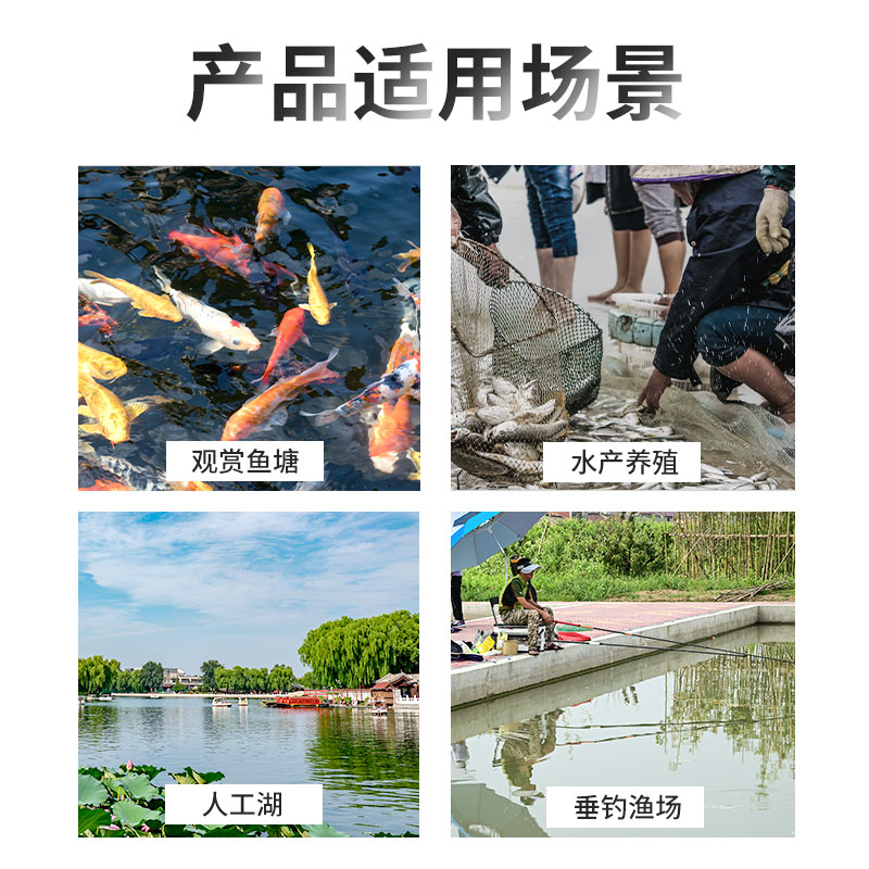空气能鱼塘增氧机家用鱼池养鱼专用叶轮式养殖曝气涌浪钓鱼增氧泵