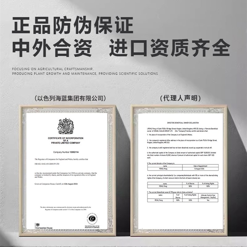 以色列进口大量元素水溶肥料蔬菜果树专用肥平衡高钾高磷农用正品