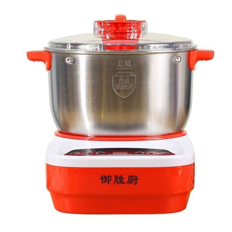 新款和面机家用厨师机揉面机不锈钢面杯恒温发面多功能搅面机