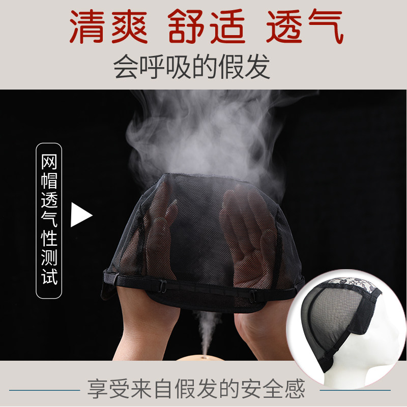 假发女短发妈妈真发发套真人发丝全头套自然女士中老年假头发真款
