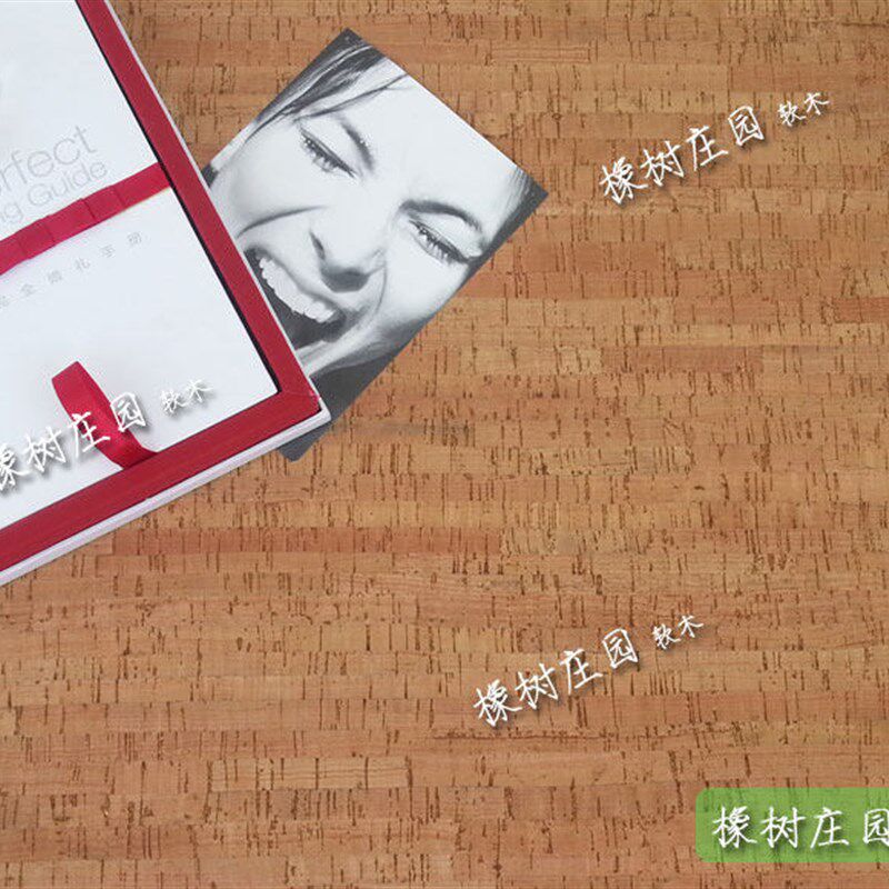 竹节纹软木板 幼儿园学校主题照片墙背景留言板墙裙 贴布软木定制