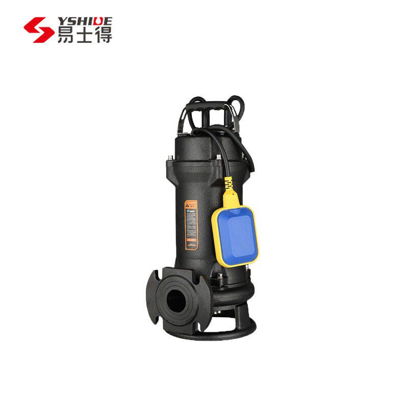 全自动启停纯铜220v380v切割式法兰式污水化粪池抽粪带刀片排污泵
