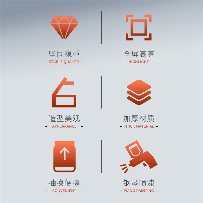 LED发光菜单展示牌 奶茶店灯箱点餐牌价目表设计桌面台卡A3广告
